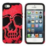 Double Layer Skull Pattern Protective Detachable Silicone